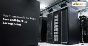 Remove old backups from rdiff
