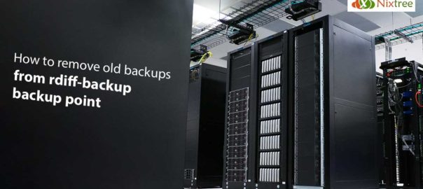 Remove old backups from rdiff