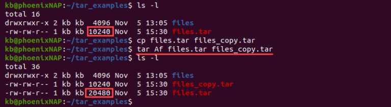 tar command in Linux - NixTree